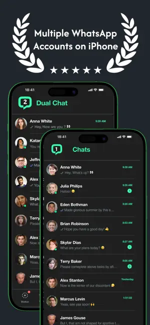 Pio Dual Messenger for Chat screenshot 1