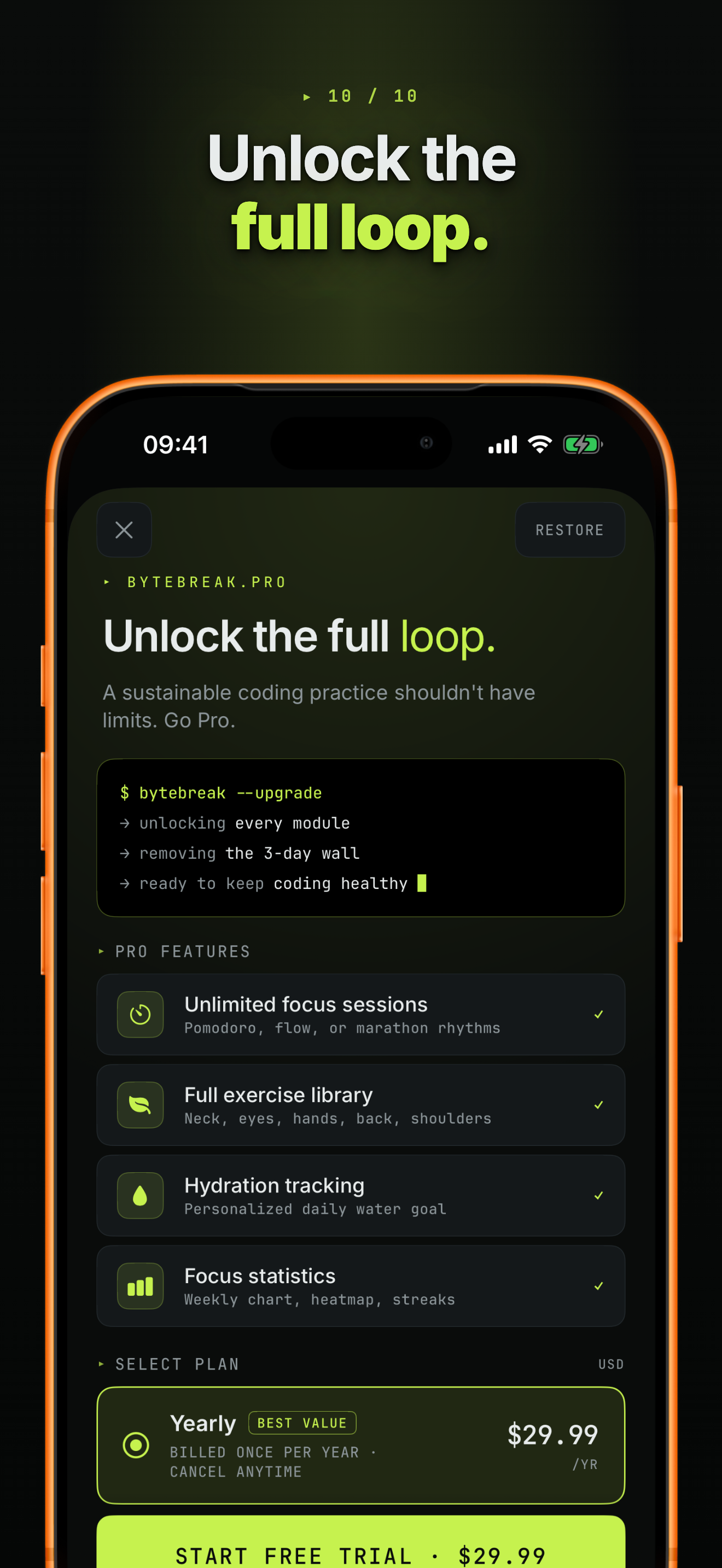 ByteBreak - Developer Wellness screenshot 10