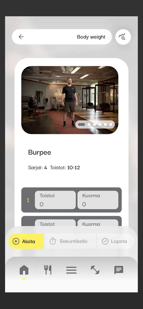 Screenshot #3 pour EasyFit Training