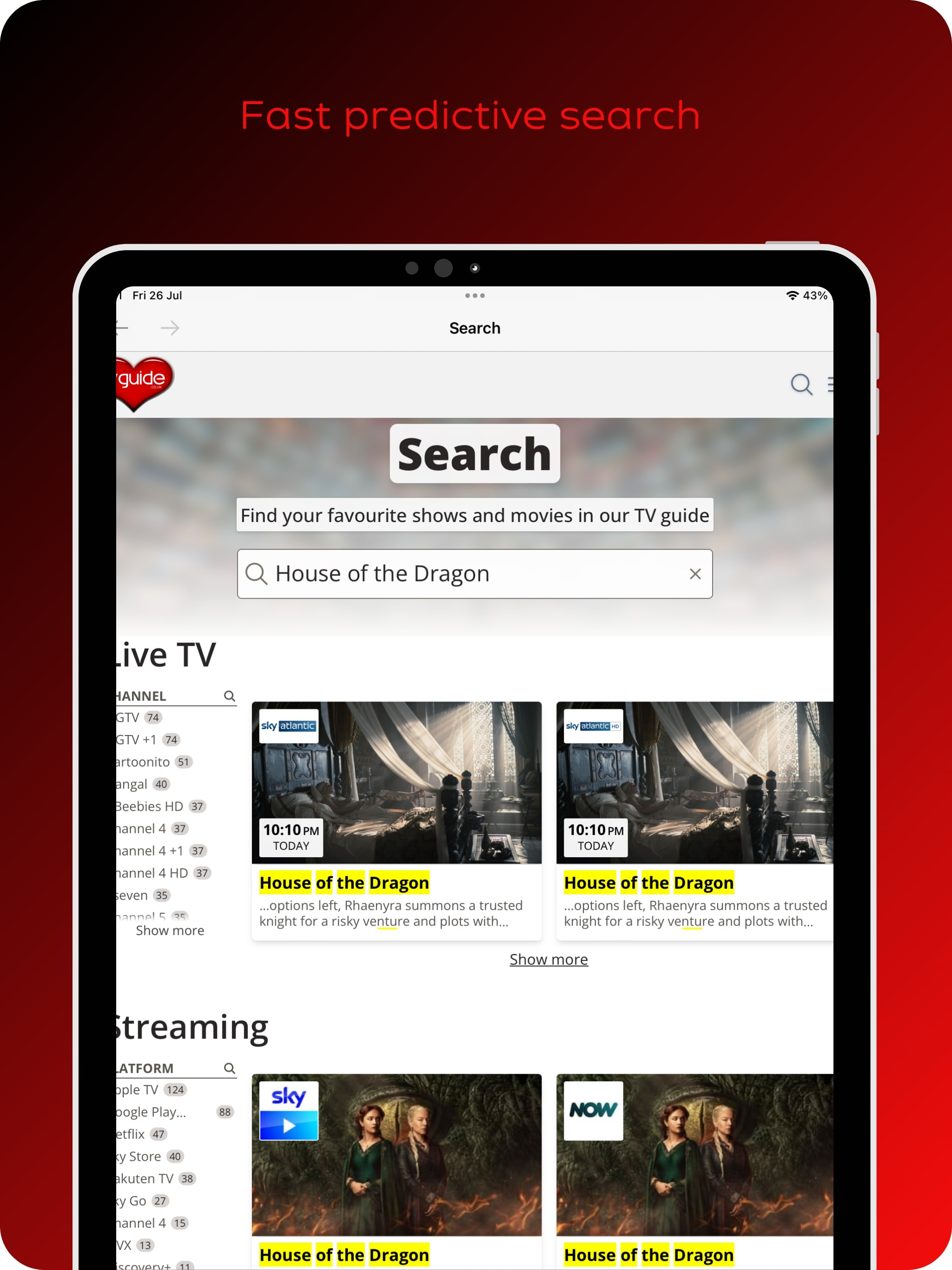 TVGuide.co.uk TV Guide
