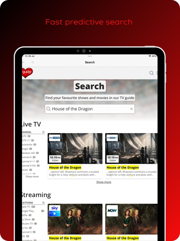 Screenshot #5 pour TVGuide.co.uk TV Guide