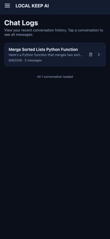 Local Keep AI Screenshot 7 of 7