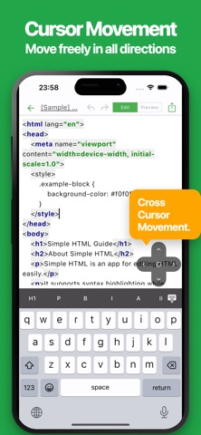 Simple HTML Editor Screenshot 3 of 5