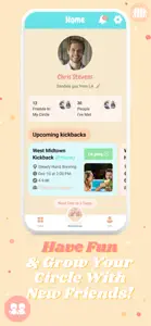 Kickback - Hangout & Connect screenshot #2 for iPhone