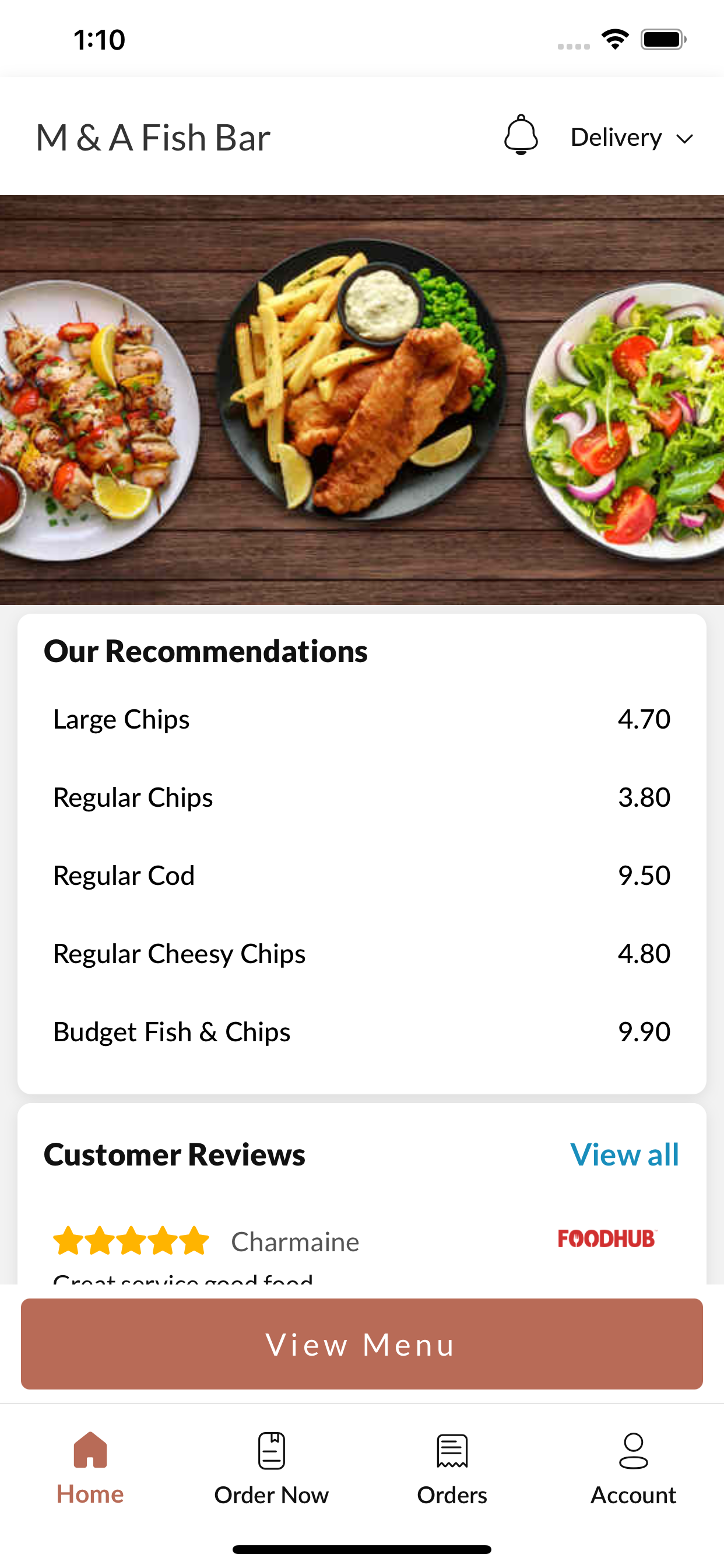 M & A Fish Bar