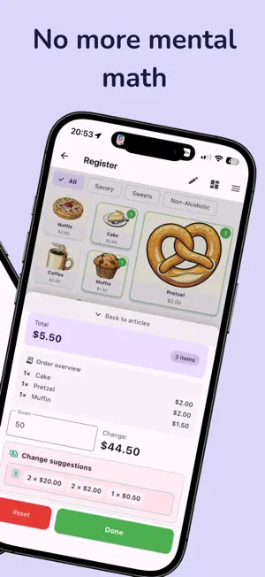 Cash Register Event Simulator screenshot 2