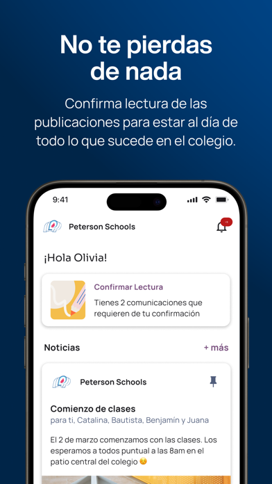 Peterson Schools Screenshot