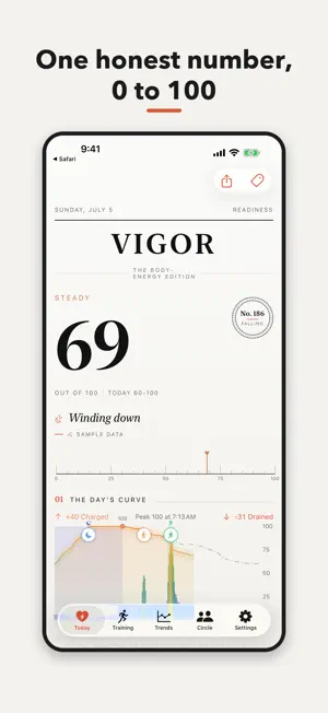 Vigor: Body Energy screenshot 1