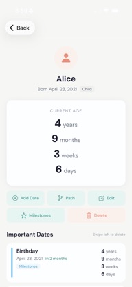 LineAge - Family Age Tracker screenshot 5