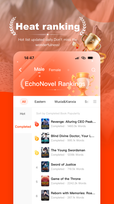 EchoNovel-Hot Stories & Novels Screenshot