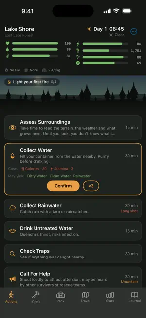 Wilds Survivor: Survival Sim screenshot 3