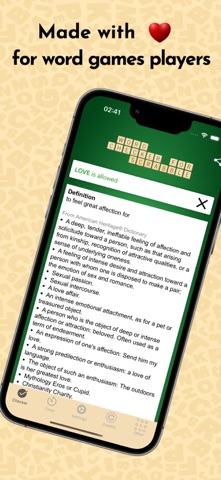 Word Checker for Scrabble® iPhone screenshot