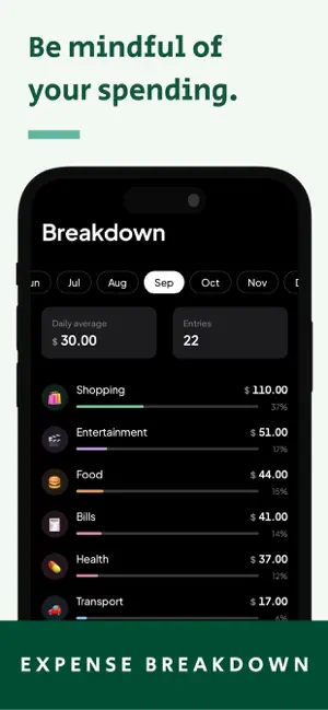 Expense Tracker - MoneyDot screenshot 3