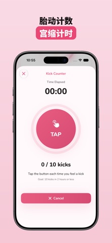 Kicklet: 怀孕胎动记录 screenshot