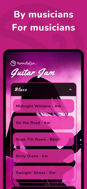 Guitar Jam Backing Tracks screenshot 4