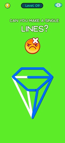 One Line Touch Draw Shape Game Screenshot 4 of 5