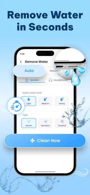 Speaker Cleaner: Eject Water iPhone screenshot 1