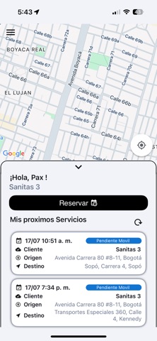 360 Movil Pasajero screenshot