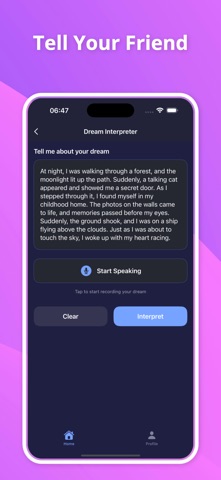 Dream Journal & AI Analyzer Screenshot 4 of 5