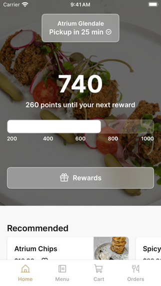 Atrium Glendale app screenshot