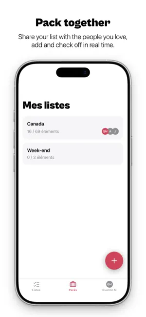 CheckPack - Smart packing list screenshot 3