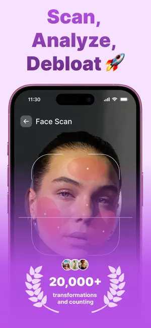 Debloat AI - Facial Asymmetry screenshot 1