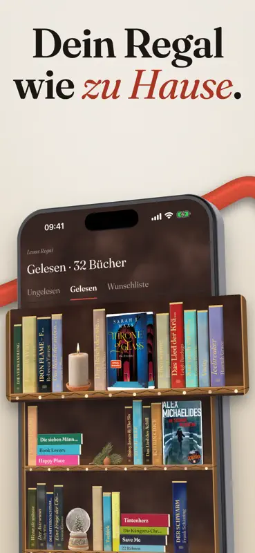 Novely: Bücherregal & Widget screenshot 1 of 10