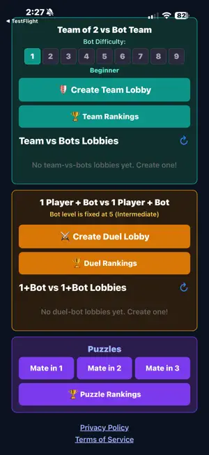 Team Chess screenshot 2