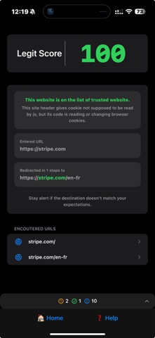 LegitURL screenshot