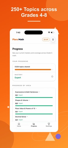 Piora Math: Personal AI Tutor Screenshot 2 of 6