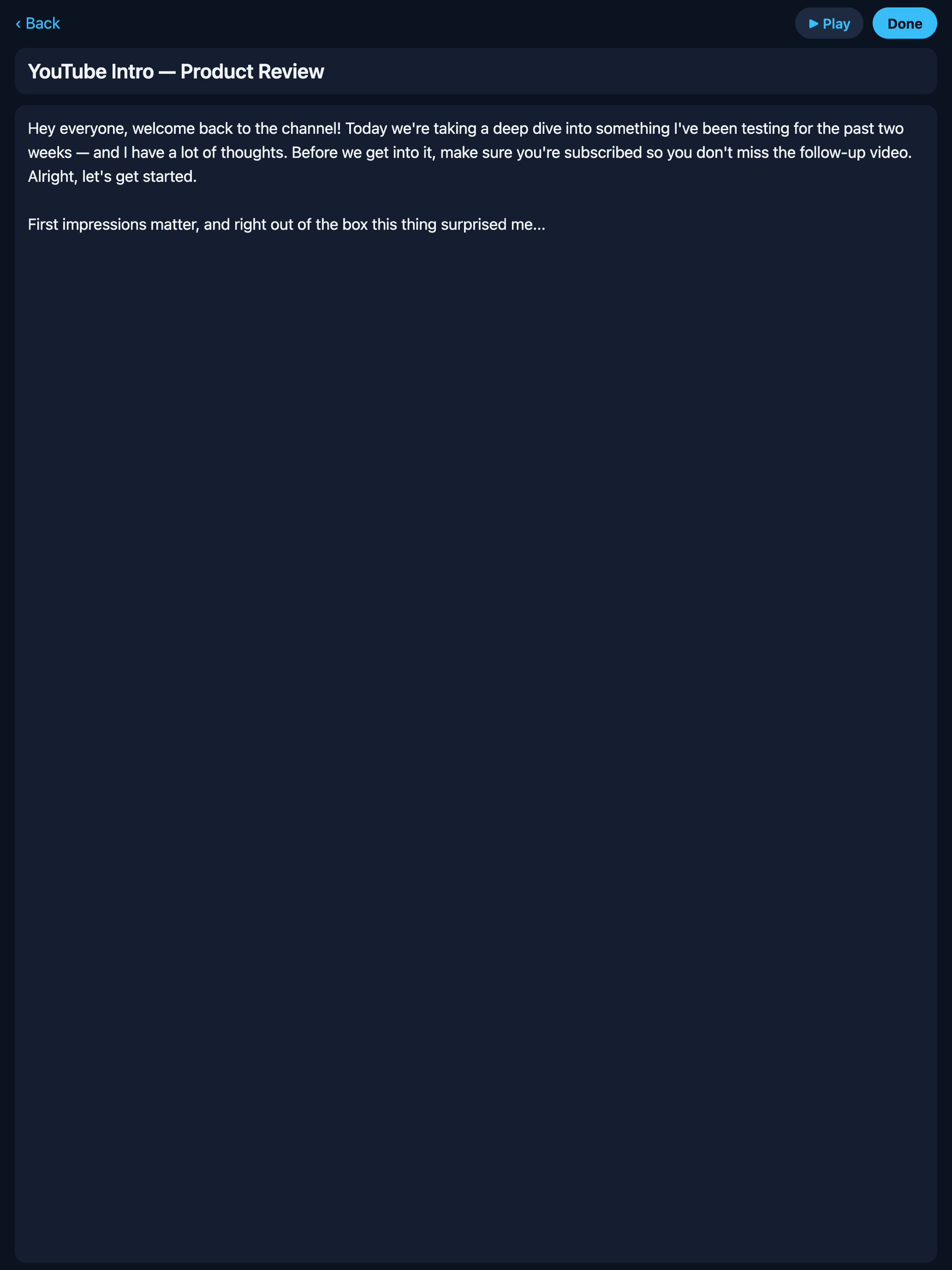 AI Teleprompter: Script Reader screenshot 5