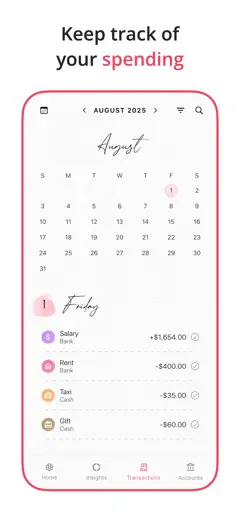 Budget Planner App : capture d’écran 6 sur 7