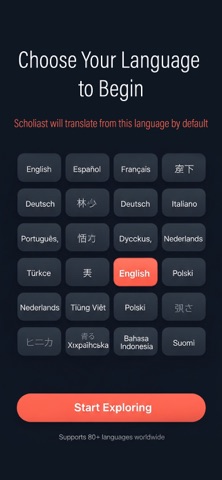 Scholiast AI Travel Assistant screenshot