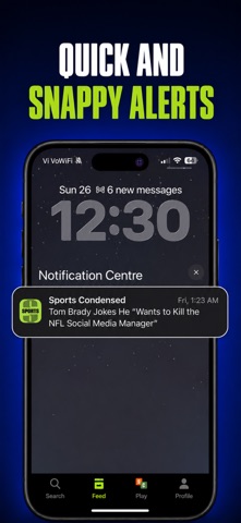 Sports Condensed—9 Second News iPhone screenshot
