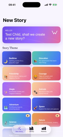 StoryWeaver AI: Bedtime Tales iPhone screenshot