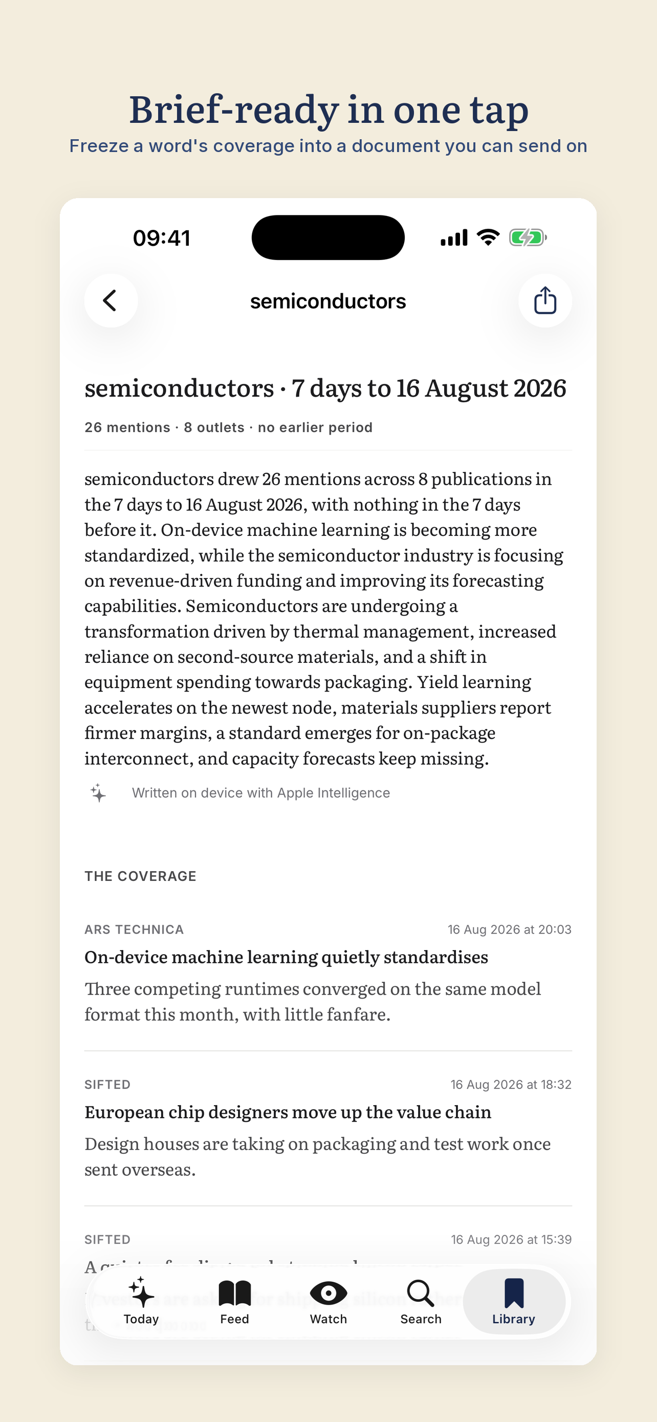 Inkline: Media Radar screenshot 6