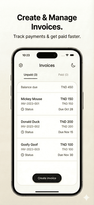 Invoice Maker: PDF by Invox Screenshot 1 of 7
