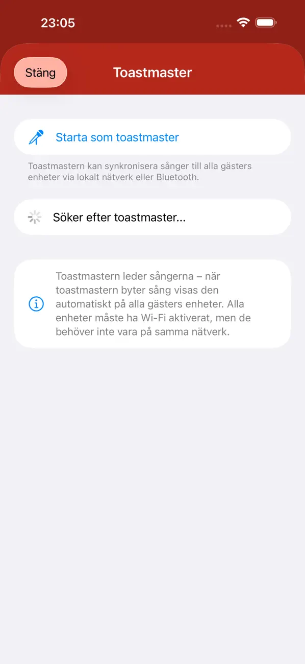 Screenshot #3 pour Norrlands Nations Sångbok