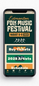 Edmonton Folk Music Festival screenshot