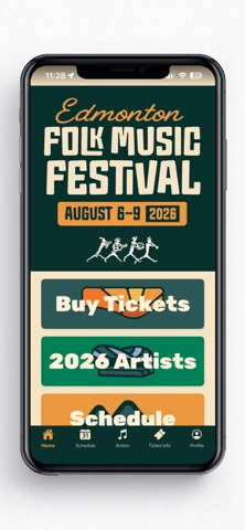 Edmonton Folk Music Festival iPhone screenshot 1