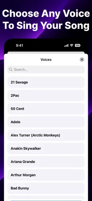 AI Music Generator Song Cover screenshot 2