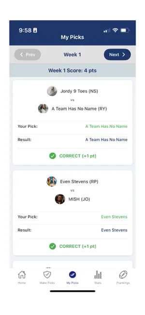 The League: Weekly Pick'em screenshot 4