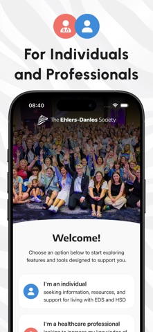 The Ehlers-Danlos Society App Store screenshot 7