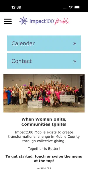 Impact100 Mobile screenshot 1
