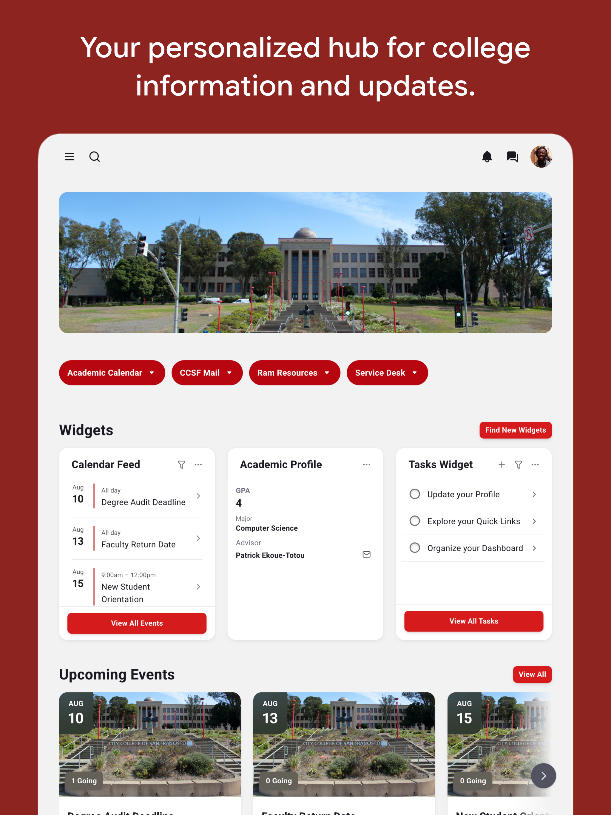 CCSF MyRAM screenshot 13