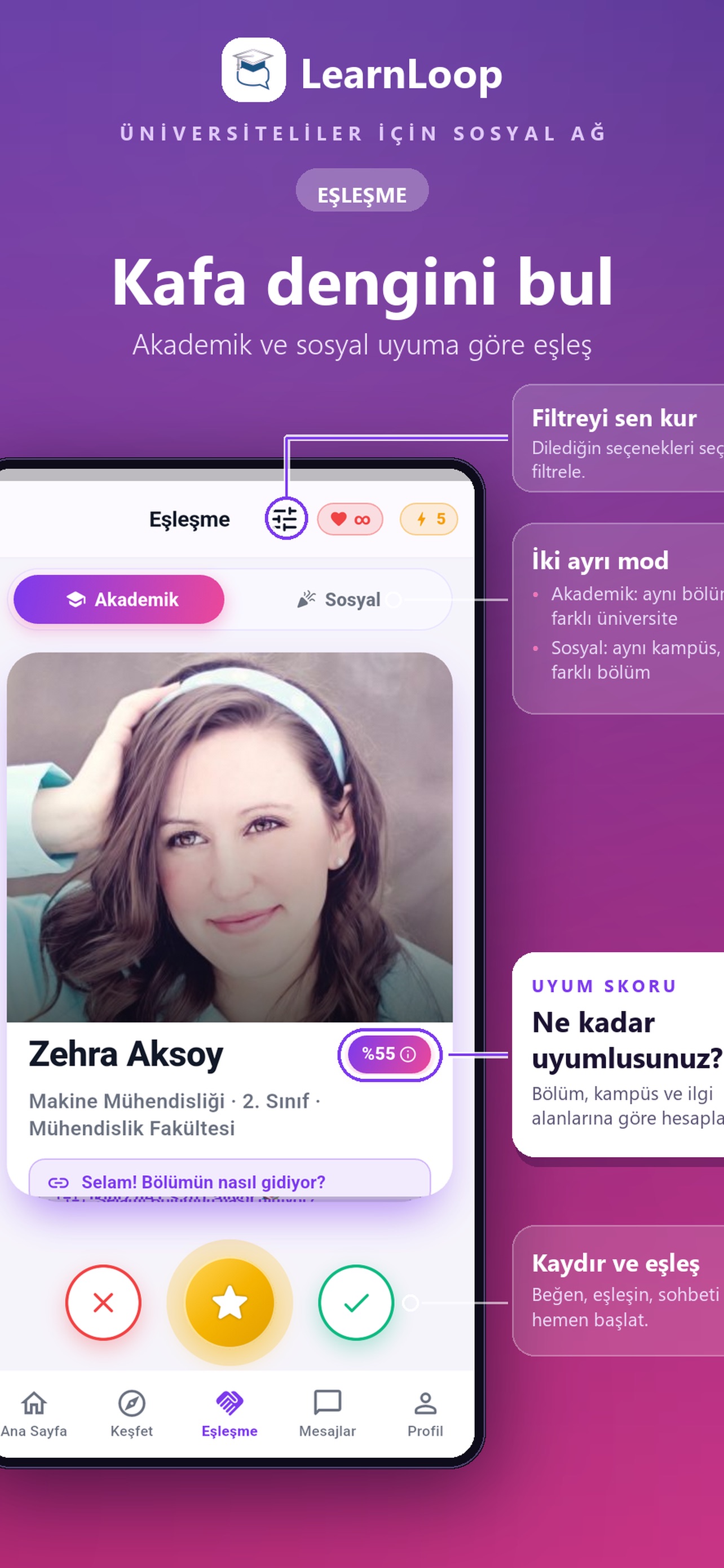 Screenshot 3 of LearnLoop: Sosyal Ağ