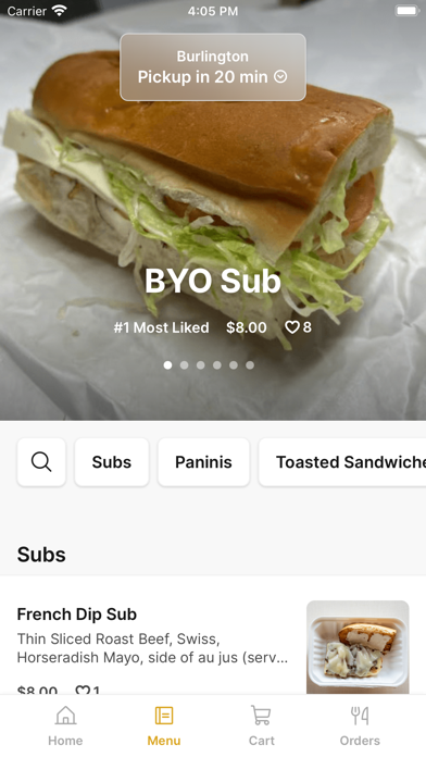 Yellow Mustard iPhone screenshot 2 - Food & Drink app
