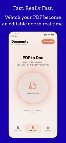 Doc to PDF - Docmenty Screenshot 1 of 6