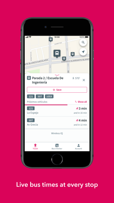 Santiago Bus Checker screenshot 2