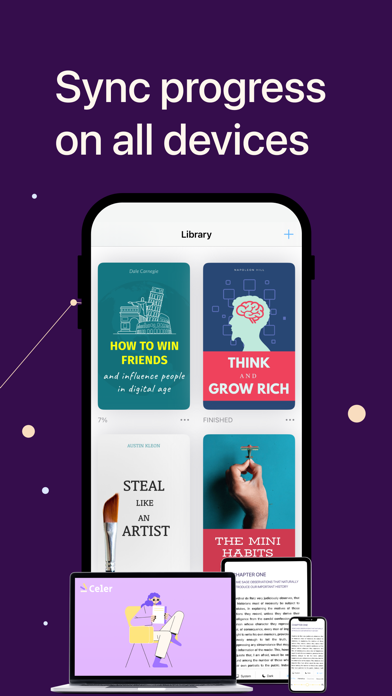 Celer: Speed Reading & Focus Screenshot